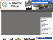 Tablet Screenshot of hartingtonvillage.com